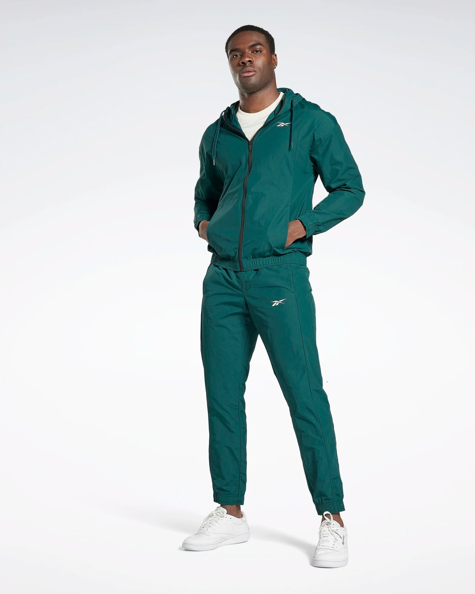 

Костюм мужской Reebok Techstyle Track Suit зеленый 2XL, Techstyle Track Suit