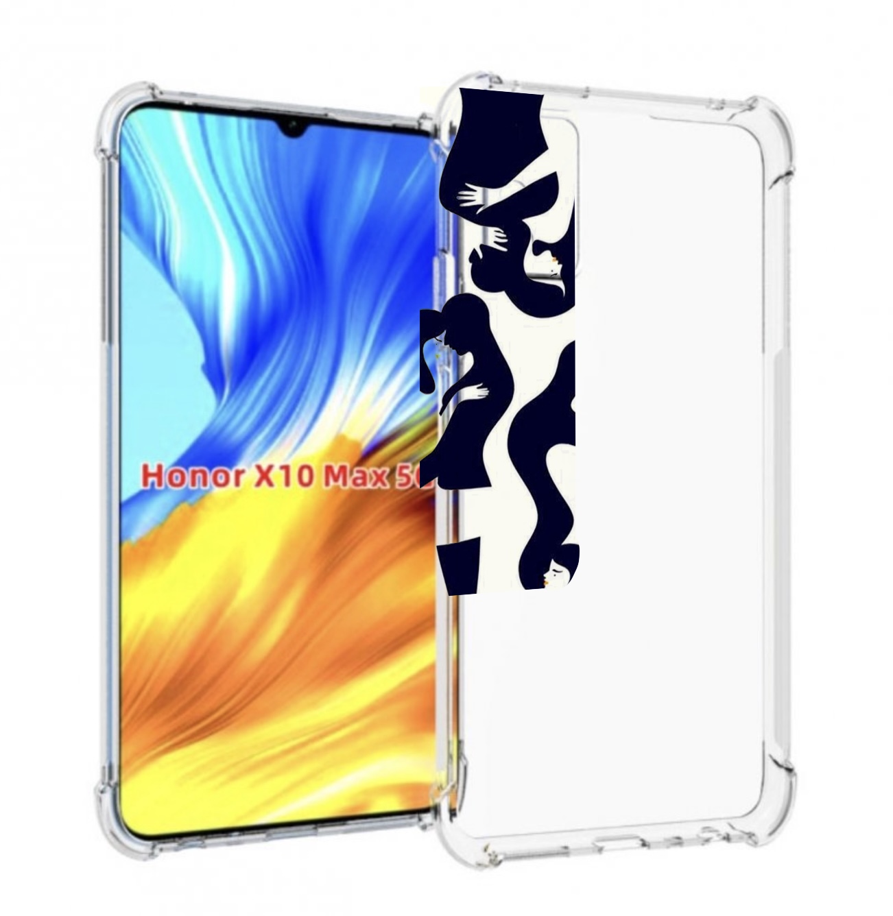 

Чехол MyPads схема-пар для Honor X10 Max, Прозрачный, Tocco