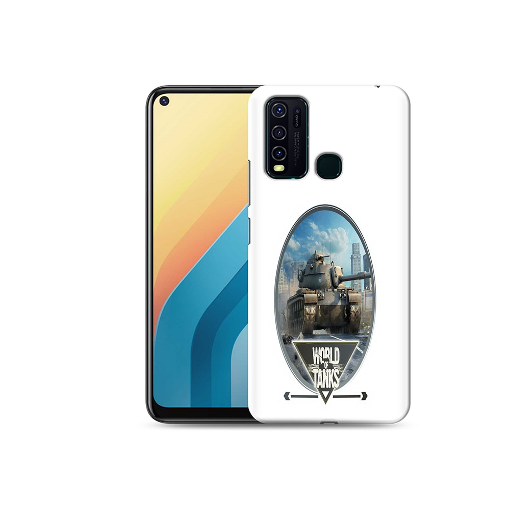 

Чехол MyPads Tocco для Vivo Y30 игра с танками (PT149334.437.375), Прозрачный, Tocco