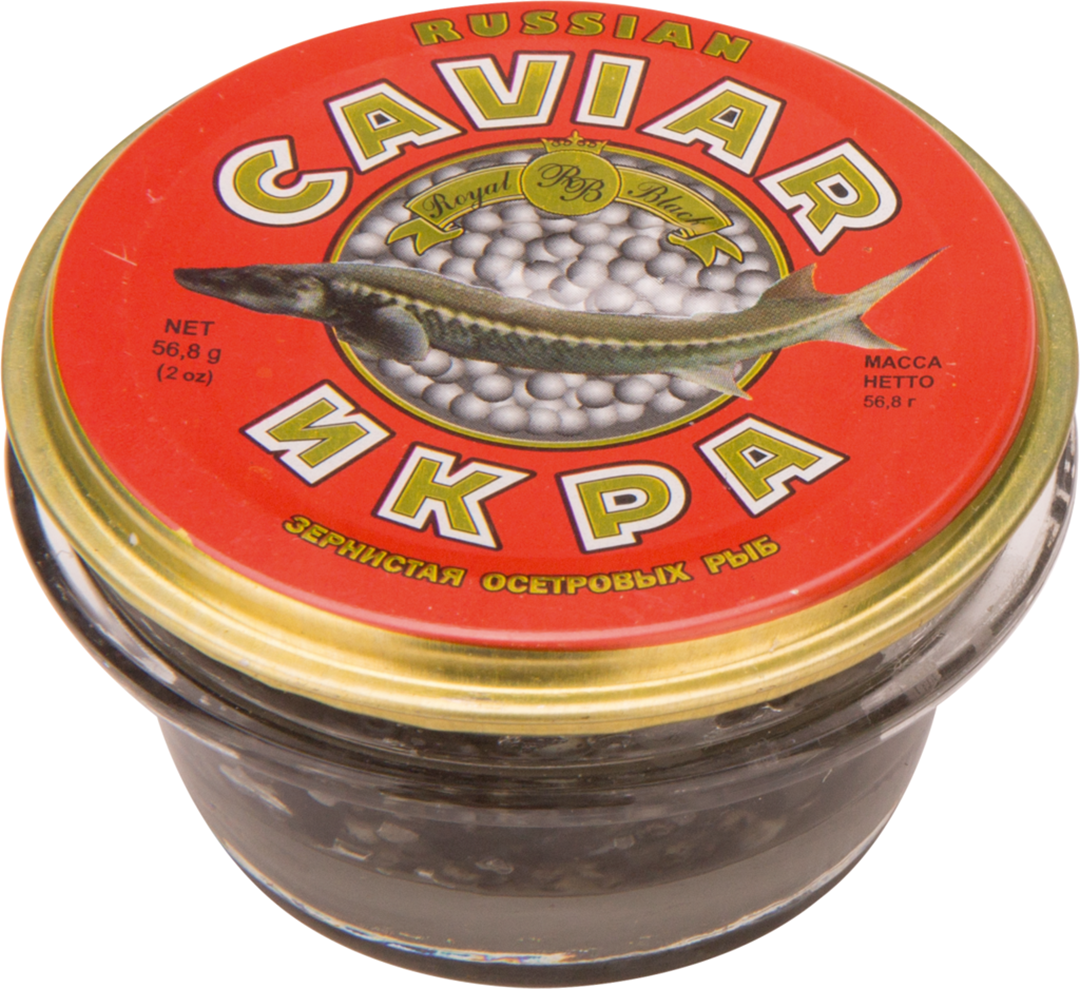 

Икра стерляди Caviar зернистая 56,8 г