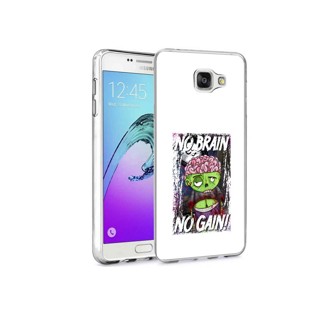 

Чехол MyPads Tocco для Samsung Galaxy A9 Pro глупый зомби (PT52968.556.289), Прозрачный, Tocco