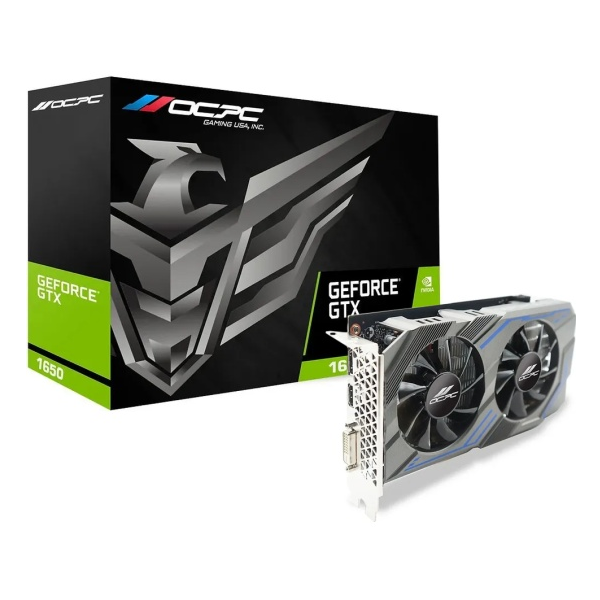 

Видеокарта OCPC NVIDIA OCVN1650G4D6 (OCVN1650G4D6), Черный, OCVN1650G4D6