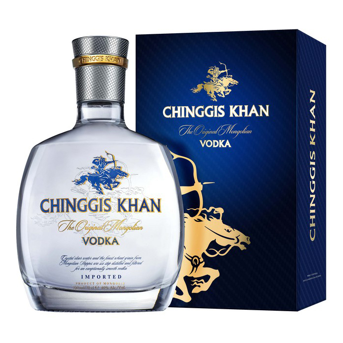 

Водка Chinggis Khan 40% 0,75 л