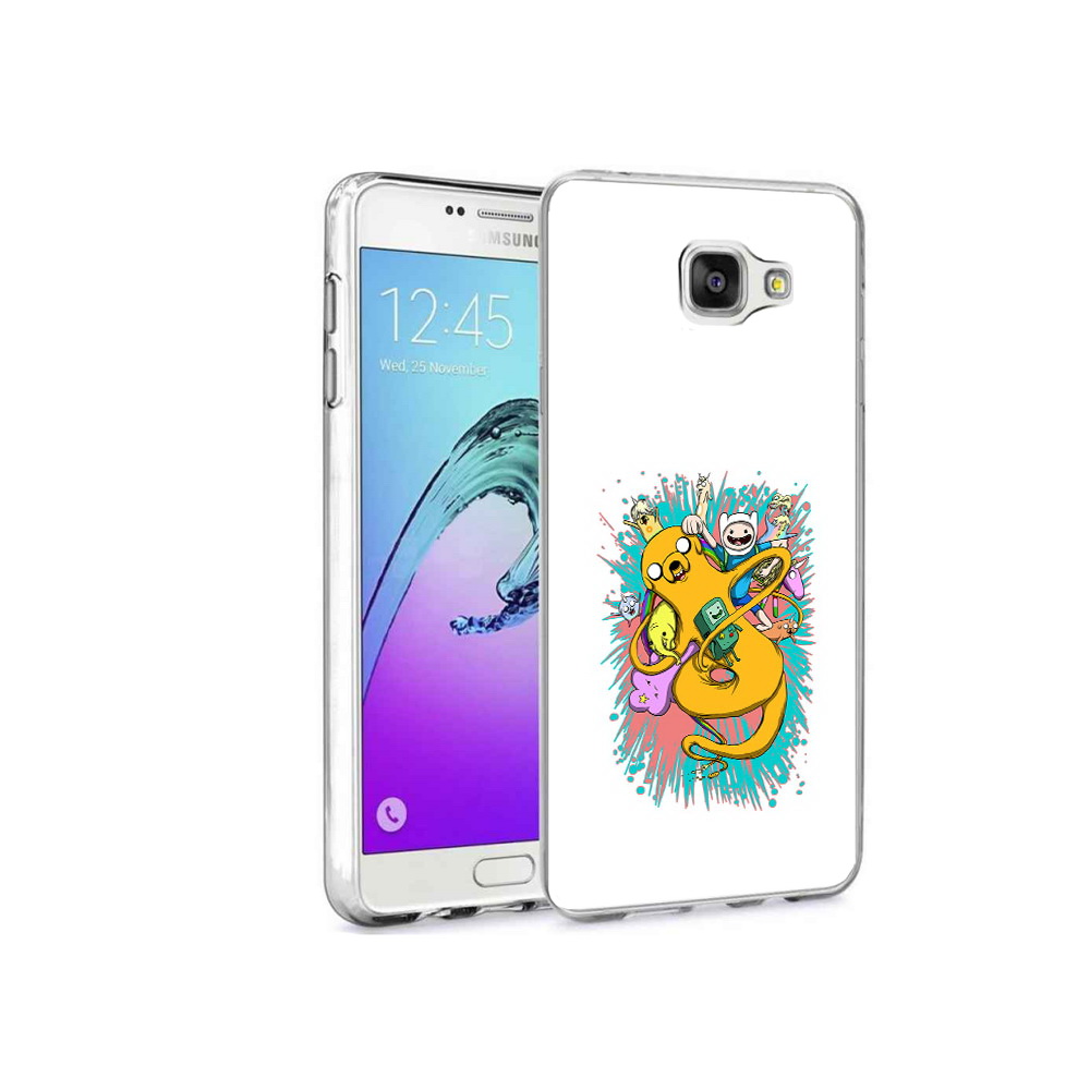 

Чехол MyPads Tocco для Samsung Galaxy A9 Pro время приключений рисунок (PT52968.556.276), Прозрачный, Tocco