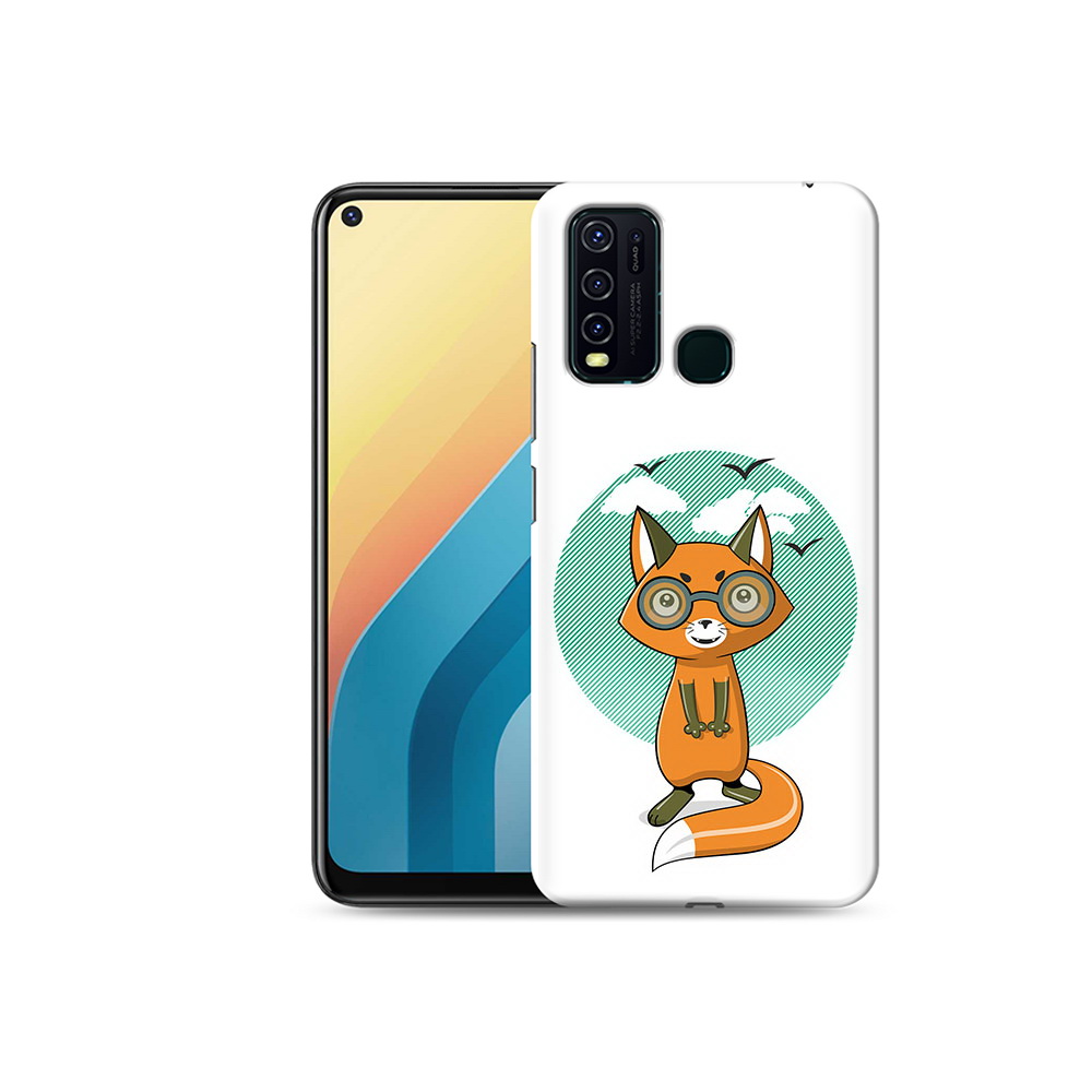 

Чехол MyPads Tocco для Vivo Y30 задумчивая лиса (PT149334.437.348), Прозрачный, Tocco