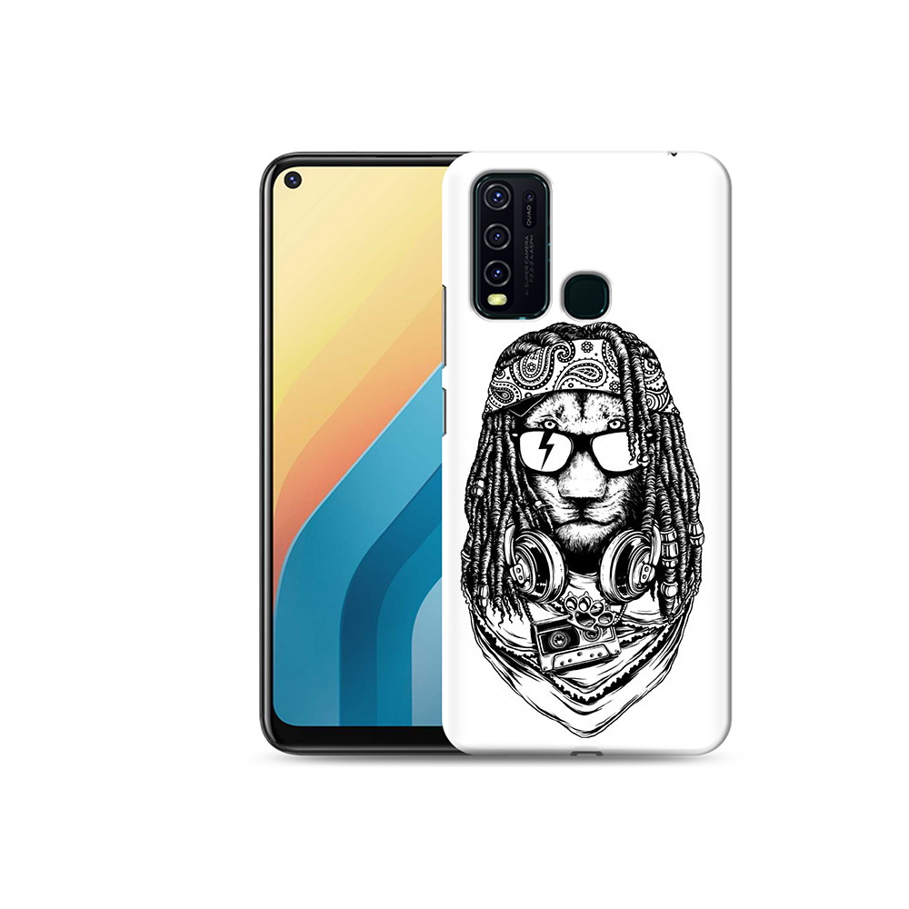 

Чехол MyPads Tocco для Vivo Y30 дреды льва (PT149334.437.338), Прозрачный, Tocco
