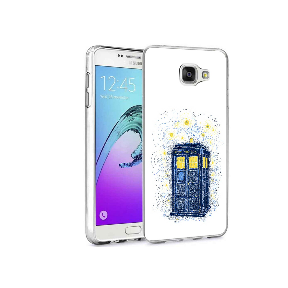 

Чехол MyPads Tocco для Samsung Galaxy A9 Pro будка рисунок (PT52968.556.249), Прозрачный, Tocco