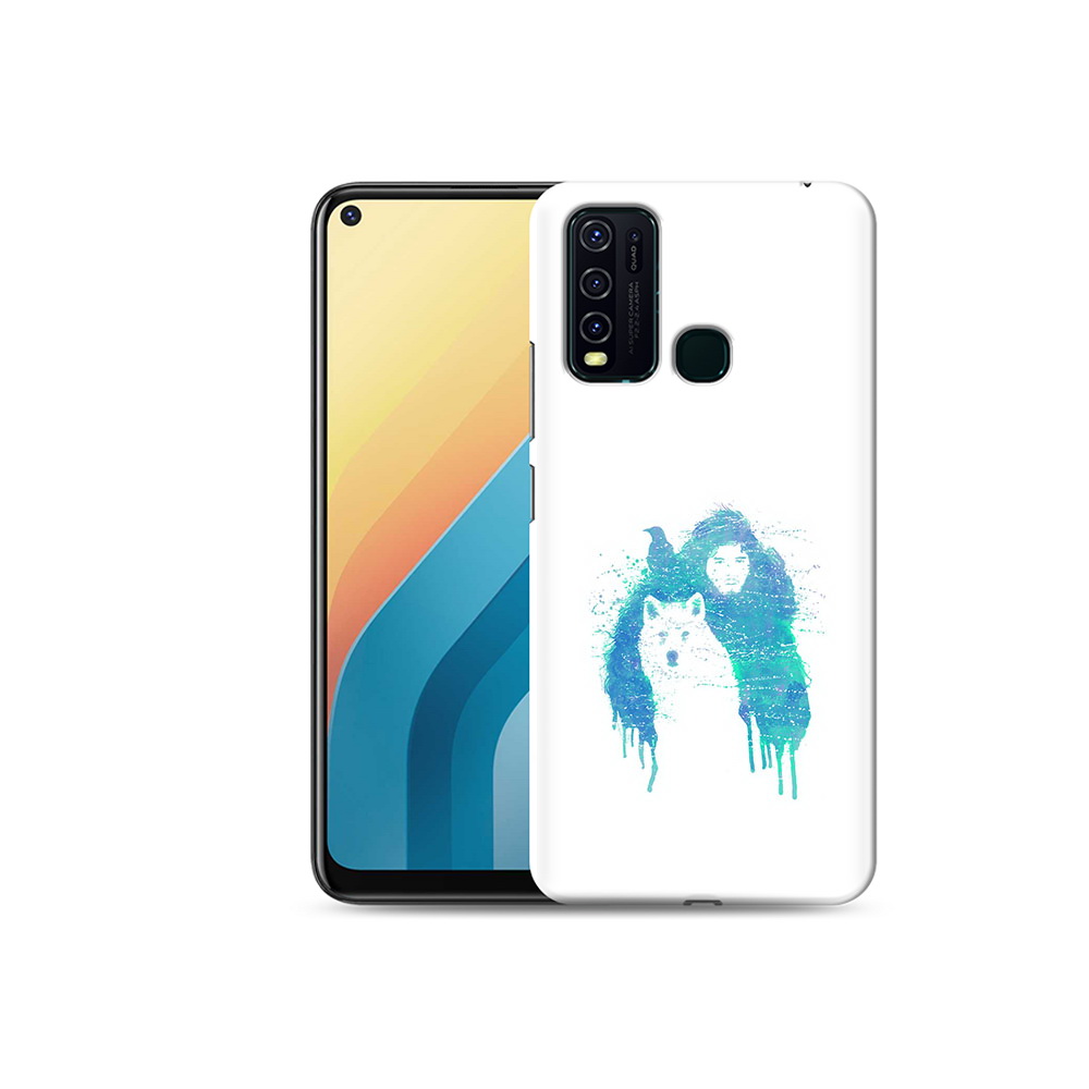 

Чехол MyPads Tocco для Vivo Y30 джон сноу (PT149334.437.323), Прозрачный, Tocco