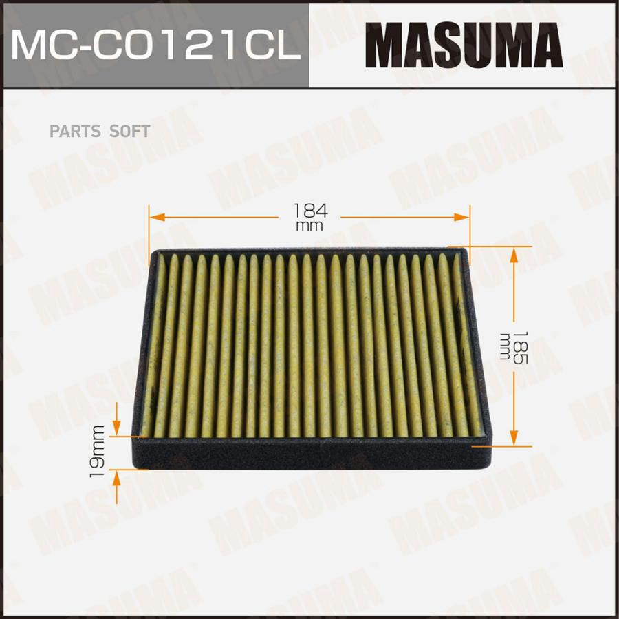 

Фильтр Салона Угольный Masuma арт. MC-C0121CL
