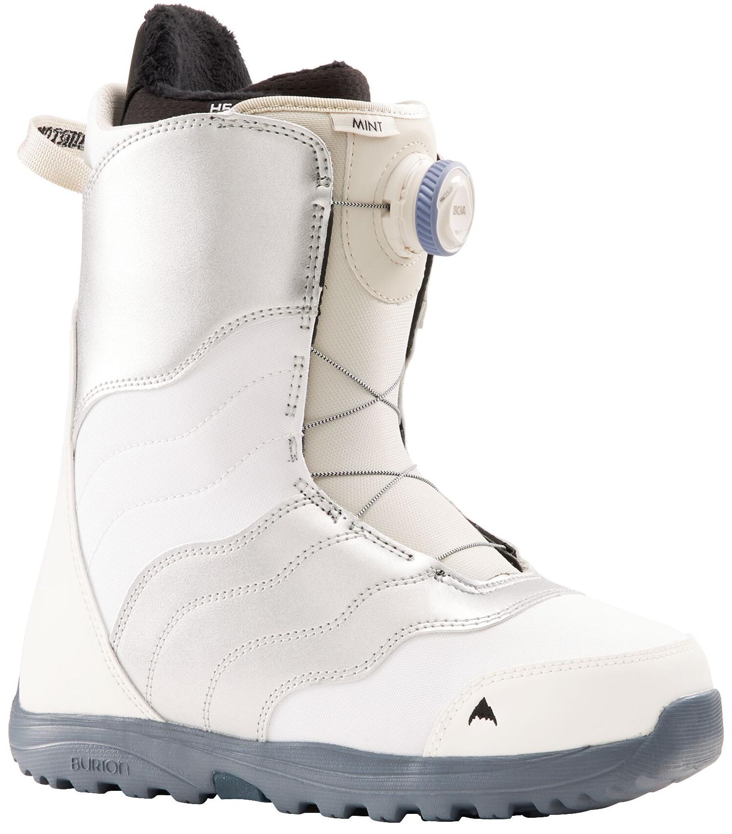 

Ботинки Для Сноуборда Burton 2021-22 Mint Boa White/Glitter (Us:9), Mint Boa