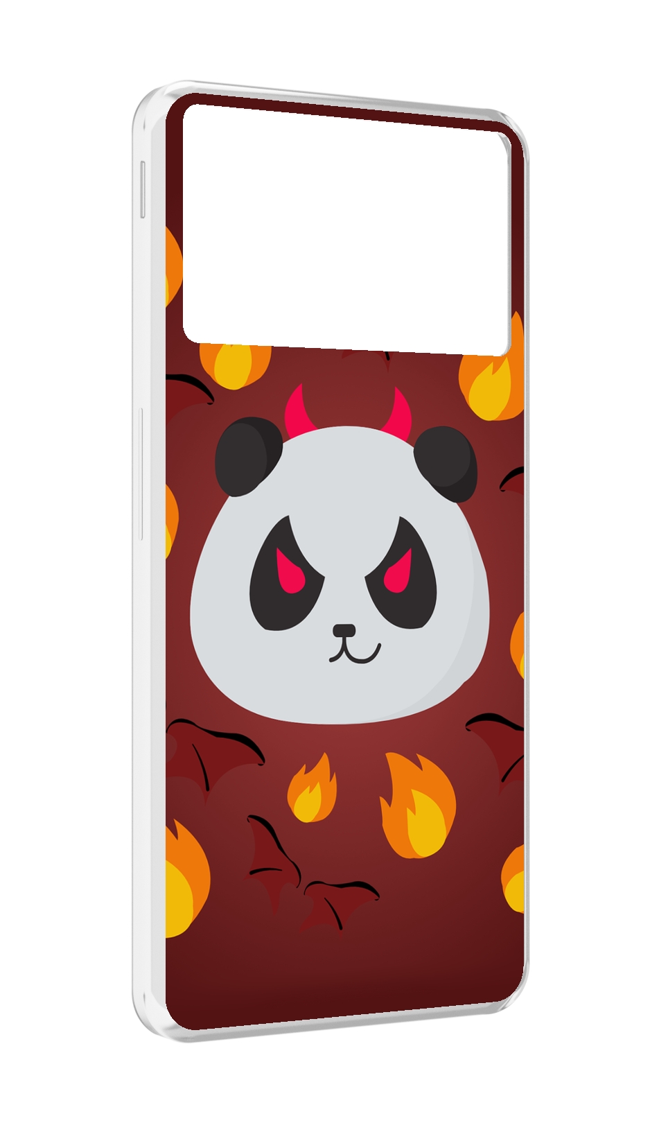 

Чехол MyPads огненная-панда для ZTE Nubia Z40S Pro, Прозрачный, Tocco