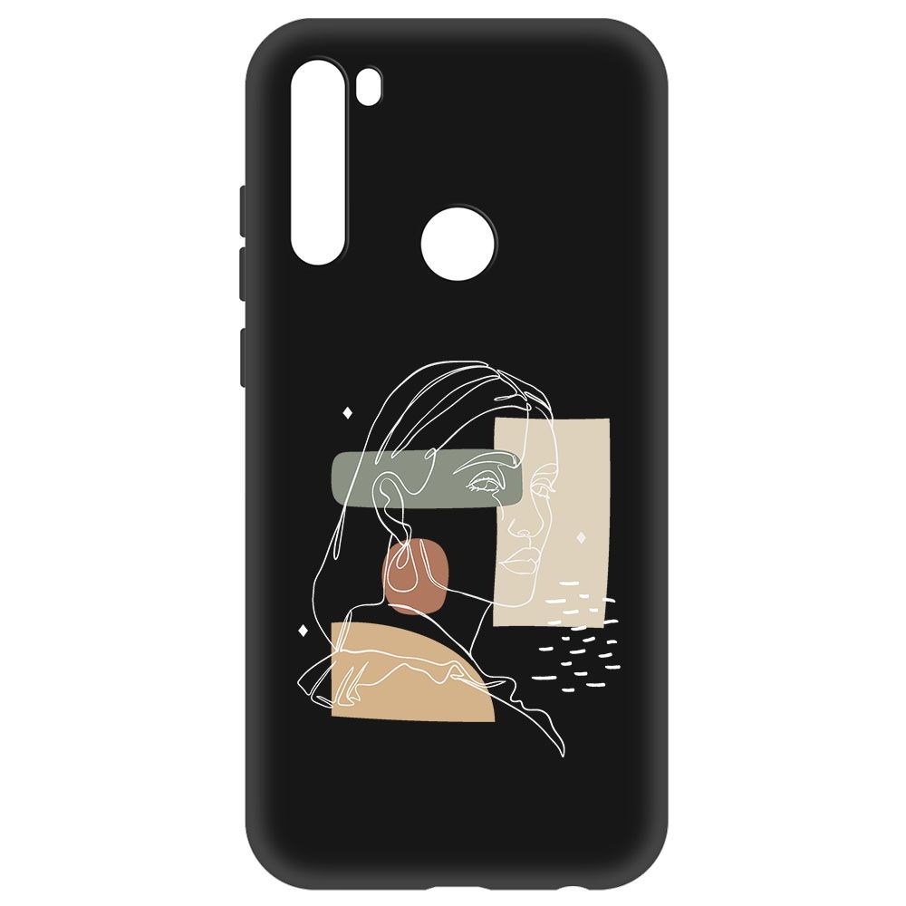 

Чехол-накладка Krutoff Soft Case Уверенность для Xiaomi Redmi Note 8T черный