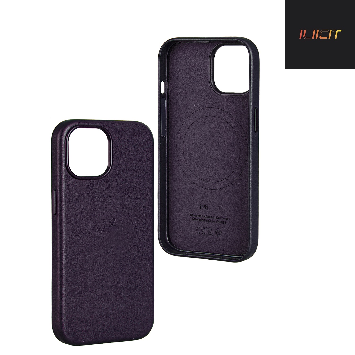 

Чехол Iphone 15 Pro Leather Case 100% Org (Magsafe) C Logo Dark Purple (Is016251), Фиолетовый, Чехол iPhone 15 Pro Leather Case 100% ORG (MagSafe) c LOGO Dark Purple (IS016251)