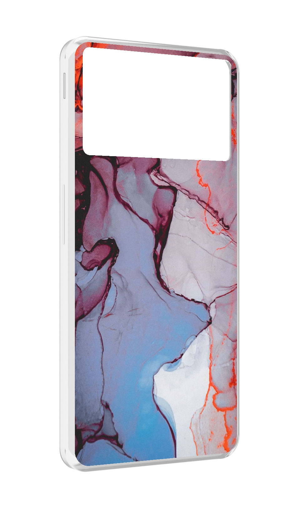 

Чехол MyPads мраморный рисунок для ZTE Nubia Z40S Pro, Прозрачный, Tocco
