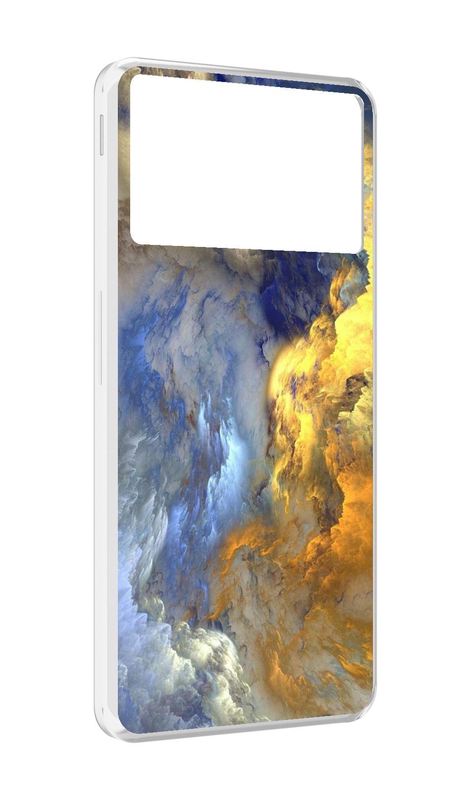 Чехол MyPads мраморное небо для ZTE Nubia Z40S Pro