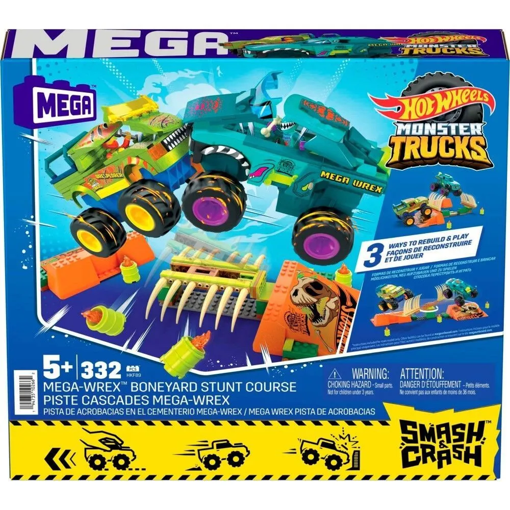 

Игровой набор MEGA Hot Wheels Mega-Wrex HKF89, HKF89