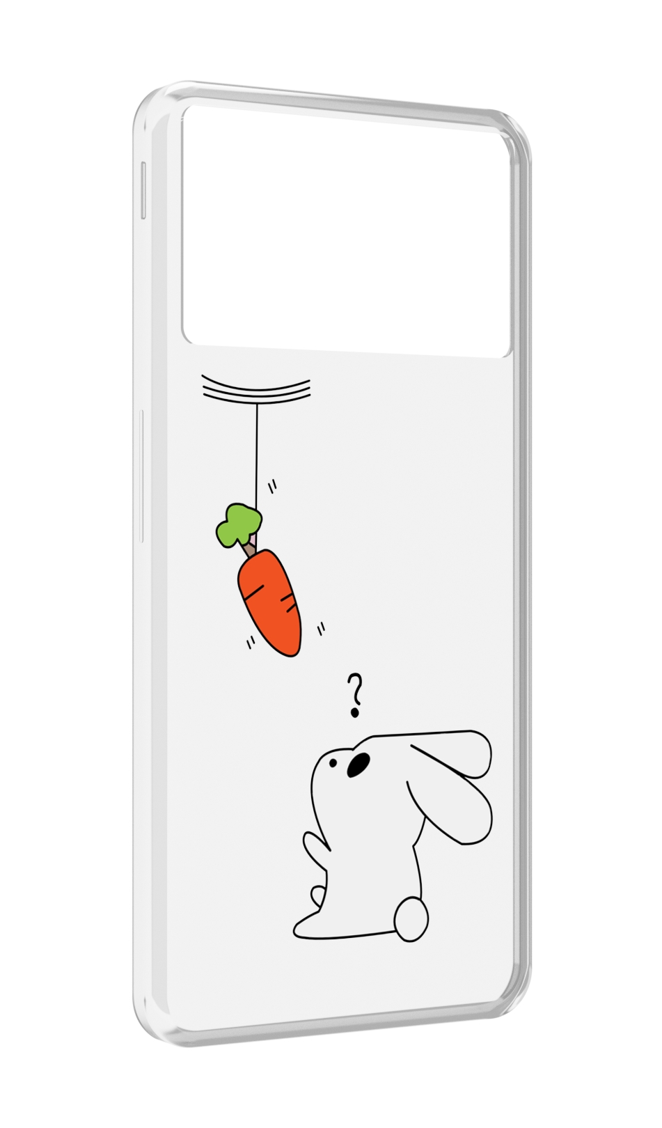 

Чехол MyPads морковка детский для ZTE Nubia Z40S Pro, Прозрачный, Tocco