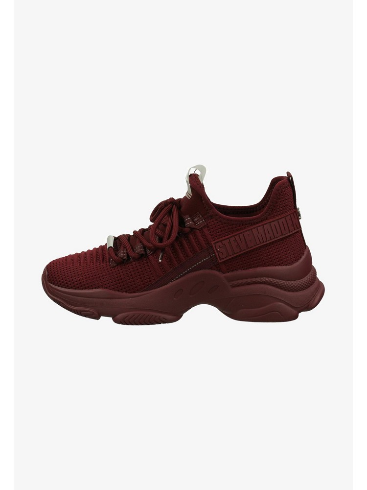 

Кроссовки женские STEVE MADDEN ST311A0SX бордовые 37 EU, Бордовый, ST311A0SX