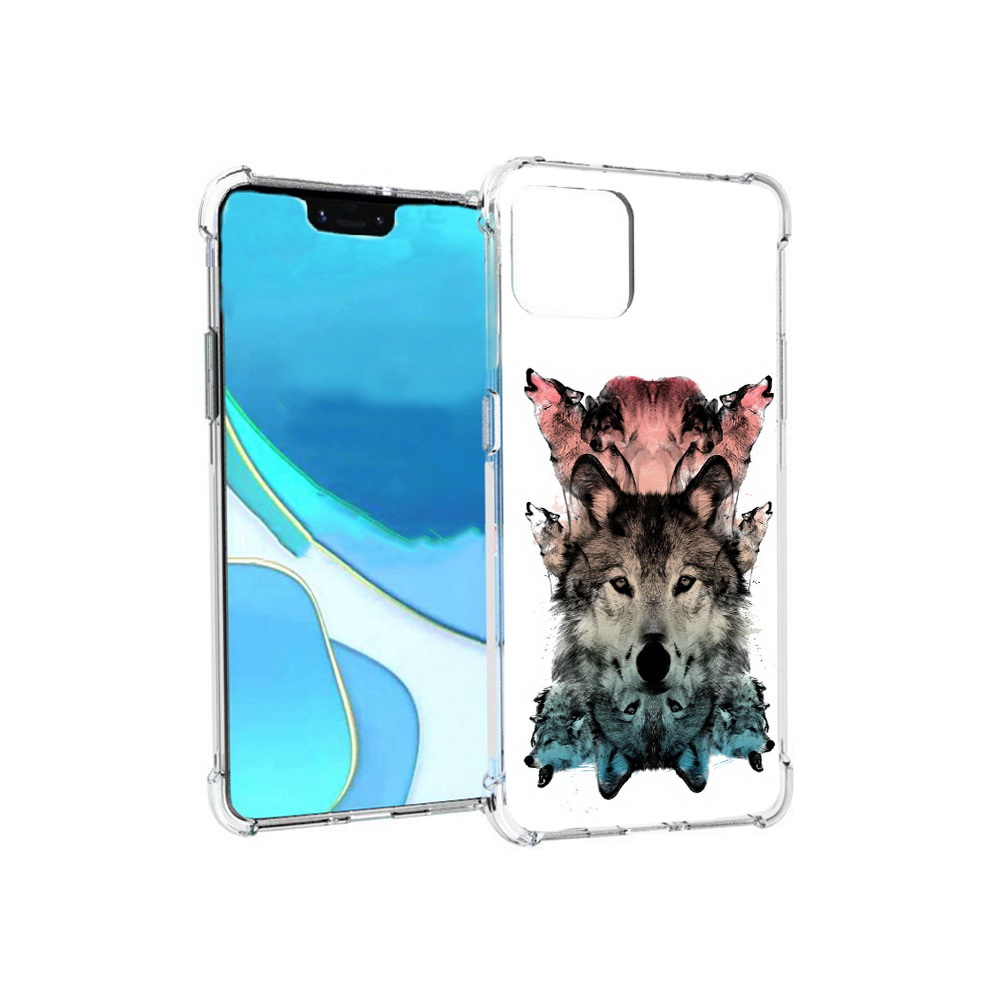 

Чехол MyPads Tocco для Google Pixel 4 XL стая, Прозрачный, Tocco