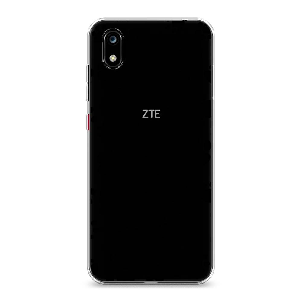 

Чехол Awog на ZTE Blade A7 2019 / ЗТЕ Блэйд A7 2019 "Лапки черные", Разноцветный, 133150-2