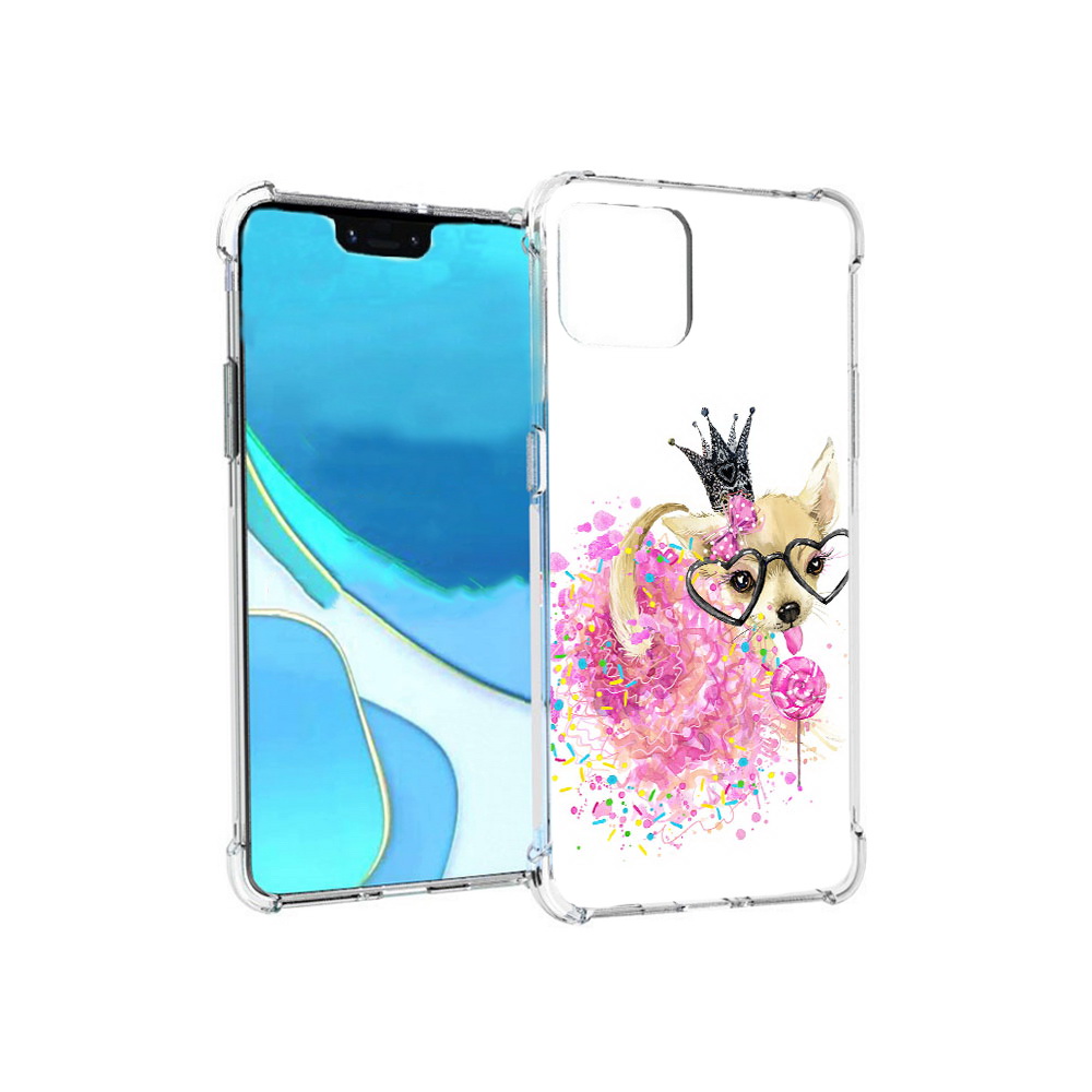 

Чехол MyPads Tocco для Google Pixel 4 XL сладкая принцесса, Прозрачный, Tocco