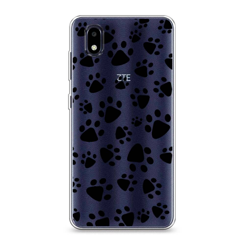 

Чехол Awog на ZTE Blade A3 (2020) / ЗТЕ Блэйд A3 (2020) "Лапки черные", Разноцветный, 133650-2