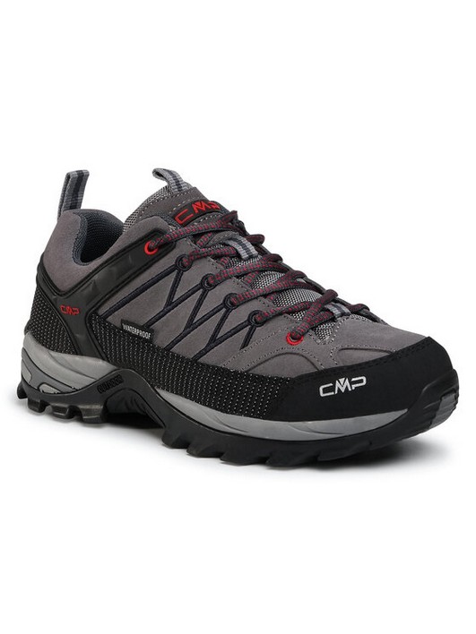 Кроссовки мужские CMP Rigel Low Trekking Shoes Wp 3Q13247 серые 43 EU