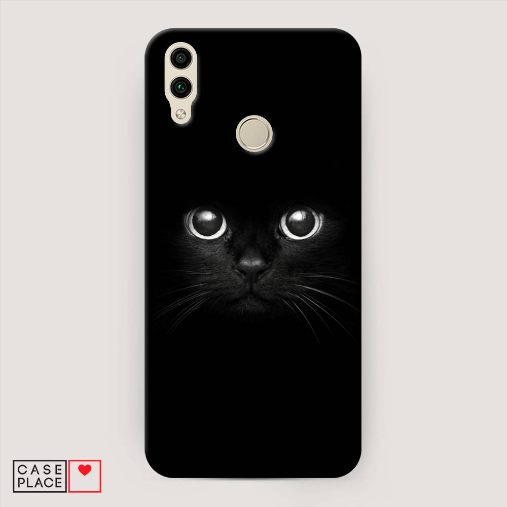 

Чехол Awog "Взгляд черной кошки" для Honor 8C, 67120-1