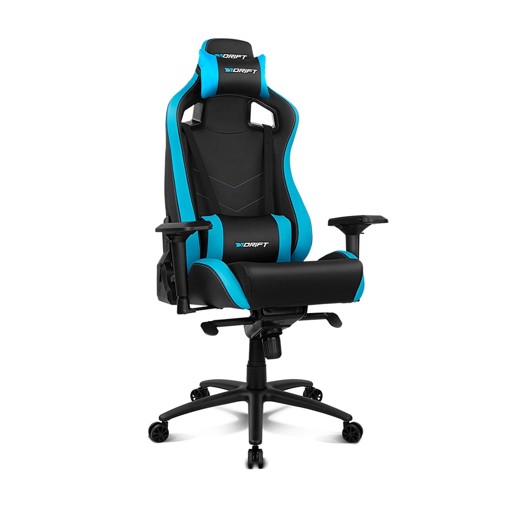 фото Кресло игровое drift dr500 pu leather black/blue