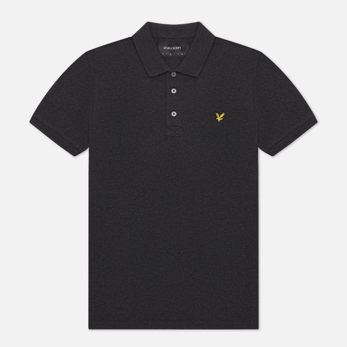 фото Футболка-поло мужская lyle & scott sp400vtr серая m lyle&scott