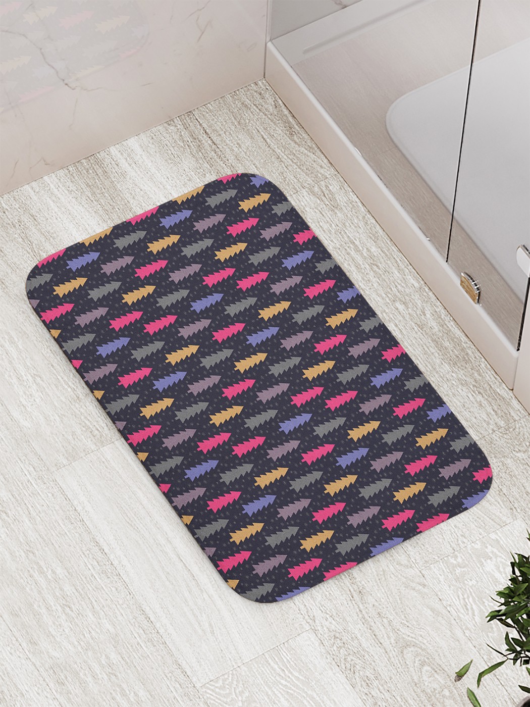 

Коврик противоскользящий для ванной, сауны, бассейна, 77х52 см bath_58308 JoyArty