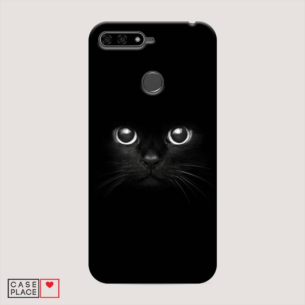 

Чехол Awog "Взгляд черной кошки" для Honor 7C, 64520-1