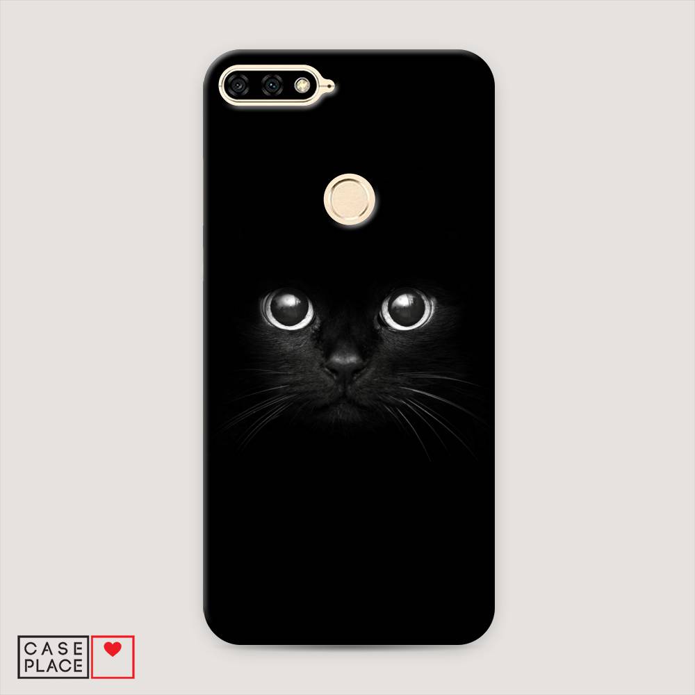 

Чехол Awog "Взгляд черной кошки" для Honor 7A Pro, 65420-1