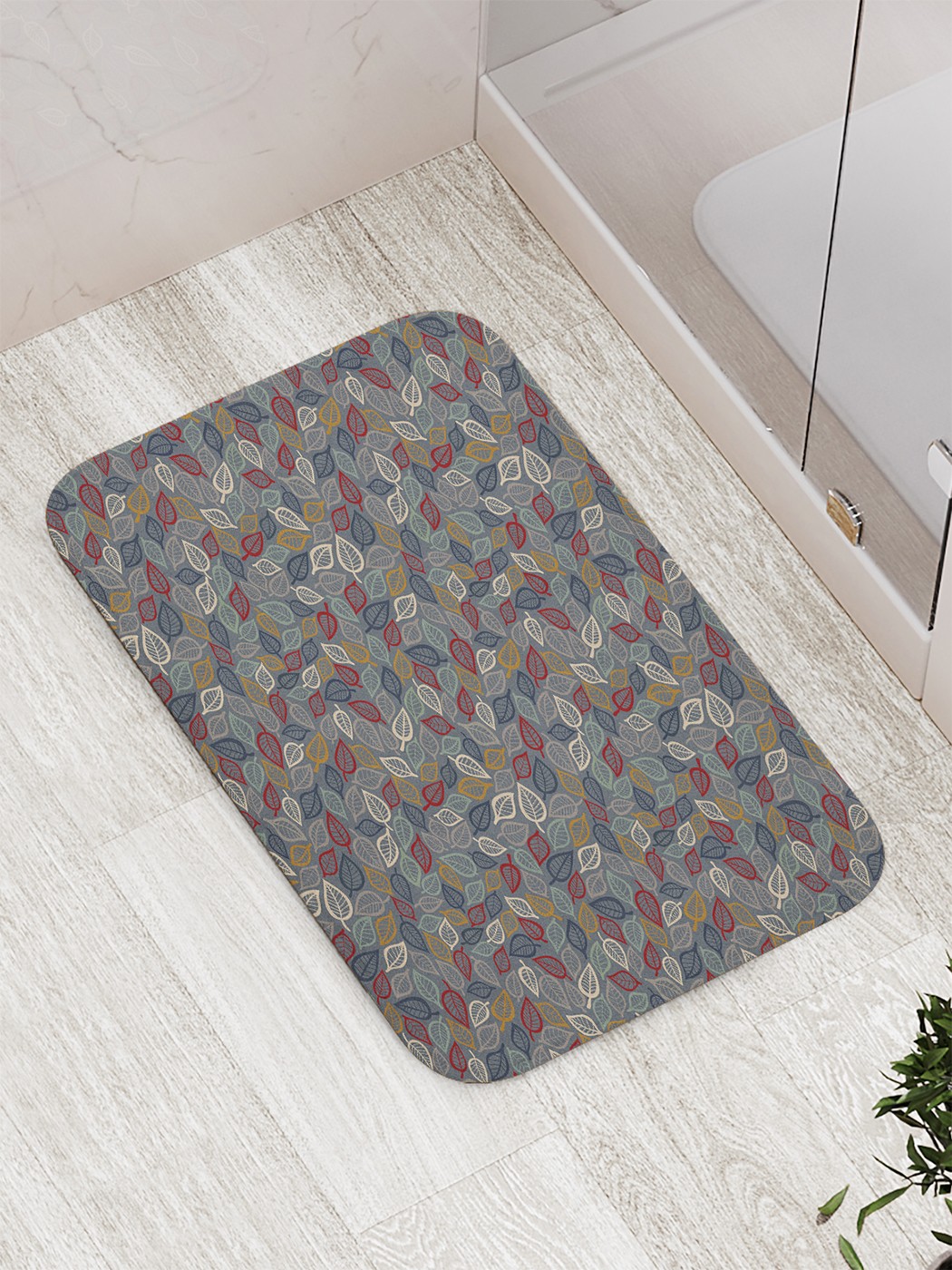 

Коврик противоскользящий для ванной, сауны, бассейна, 77х52 см bath_58285 JoyArty