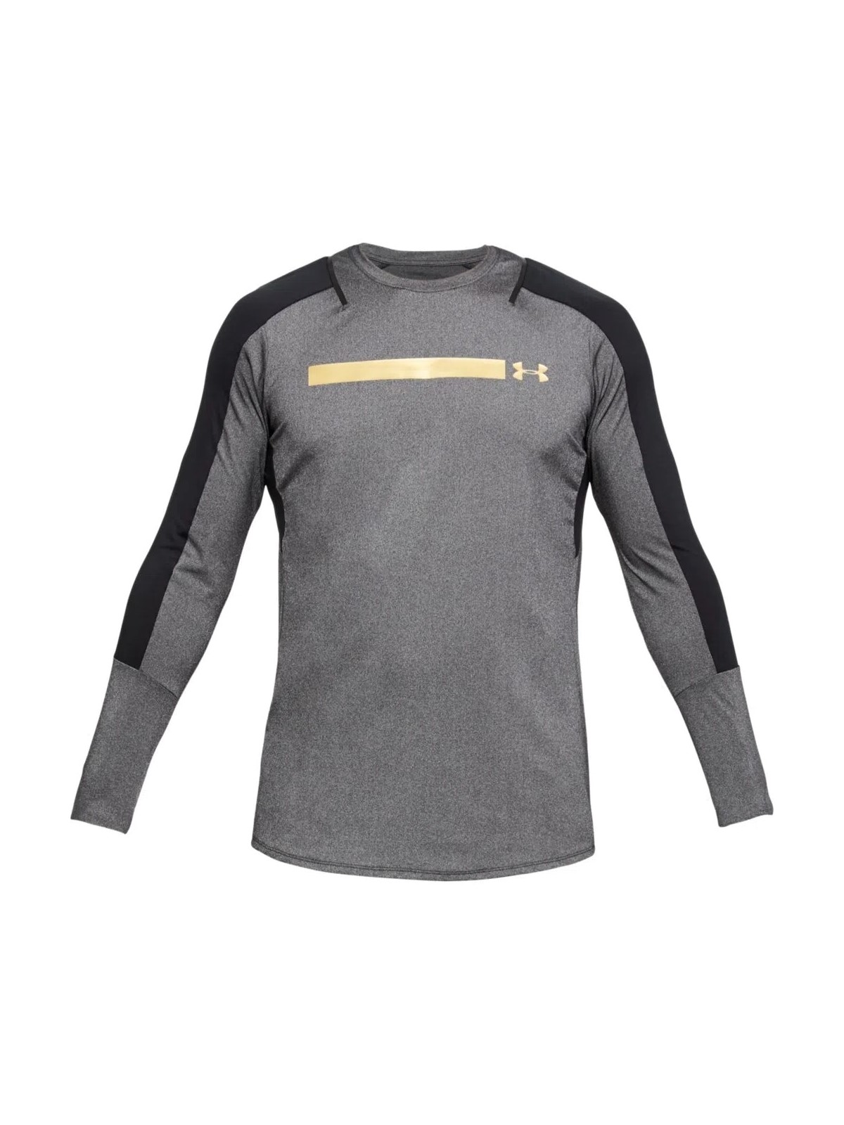 Лонгслив мужской Under Armour Perpetual Fitted Ls серый 2XL