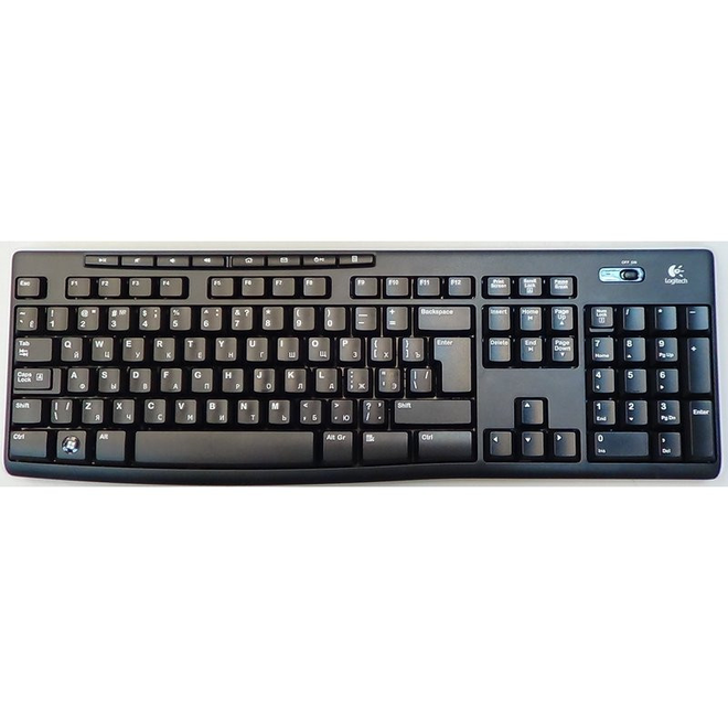 Клавиатура Logitech Wireless Keyboard K270 Black (920-003757)