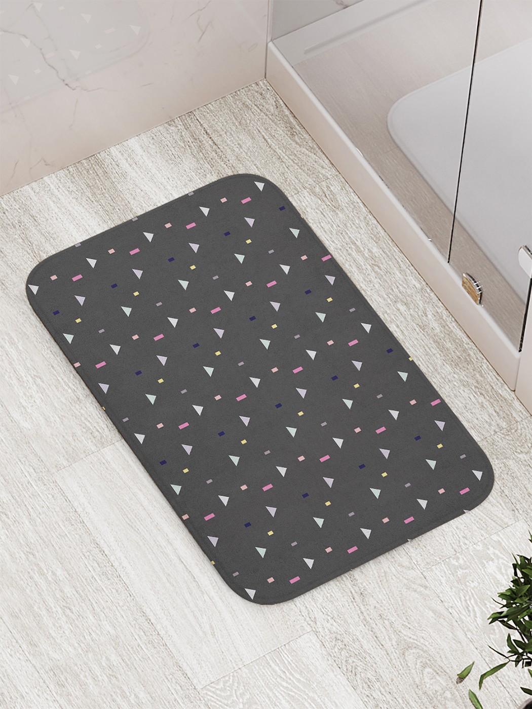 

Коврик противоскользящий для ванной, сауны, бассейна, 77х52 см bath_58239 JoyArty