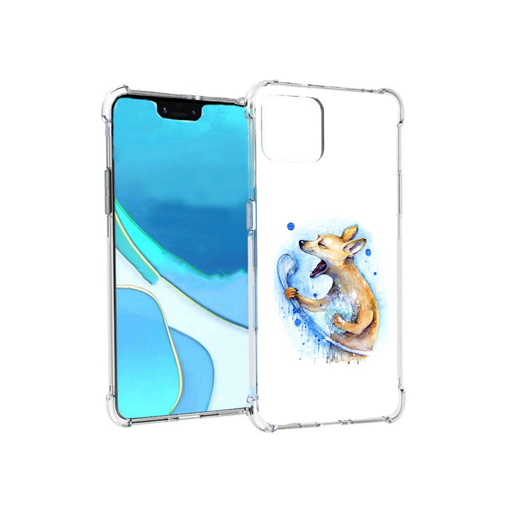 

Чехол MyPads Tocco для Google Pixel 4 XL пение в душе, Прозрачный, Tocco