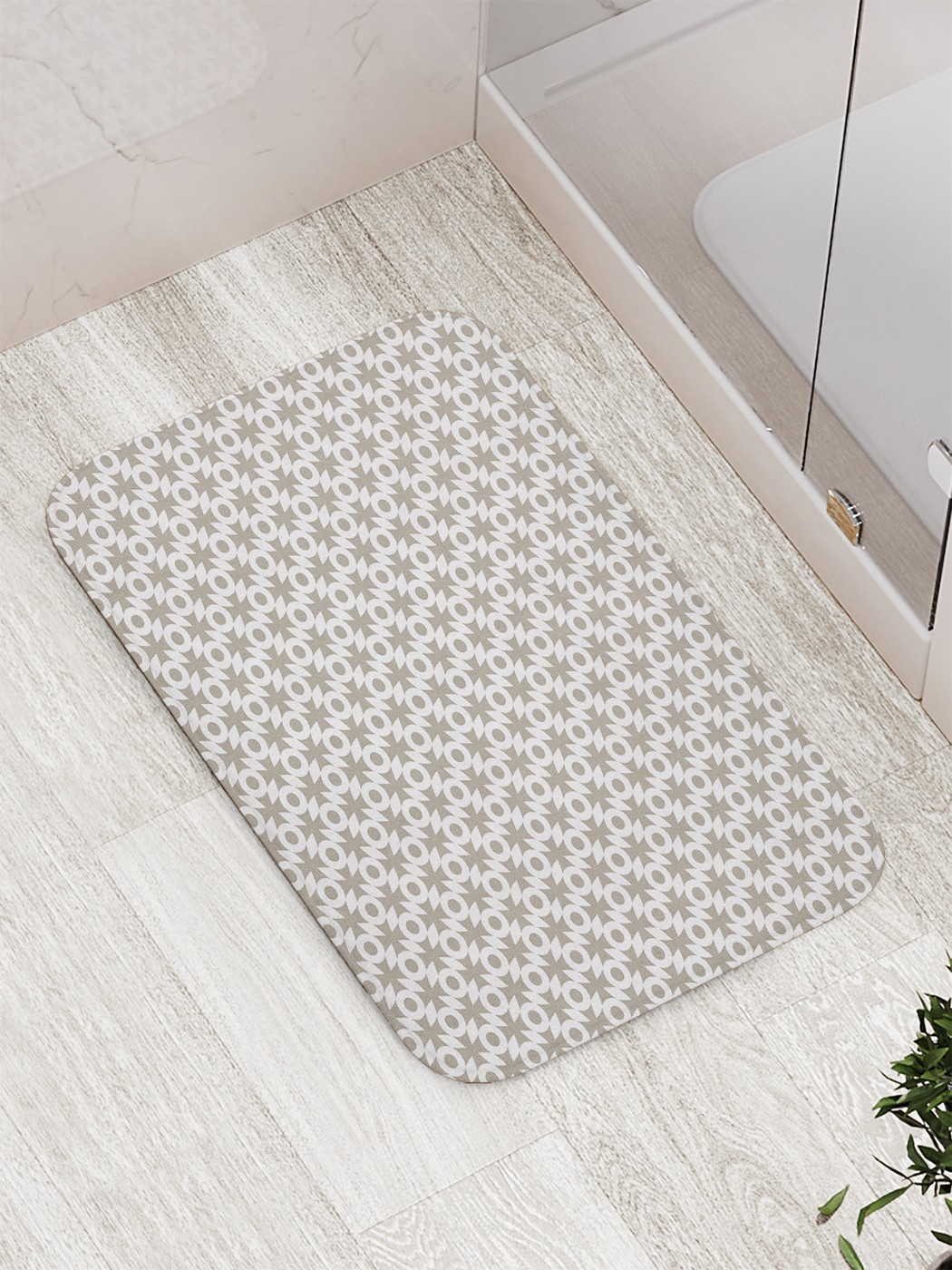 

Коврик противоскользящий для ванной, сауны, бассейна, 77х52 см bath_58231 JoyArty