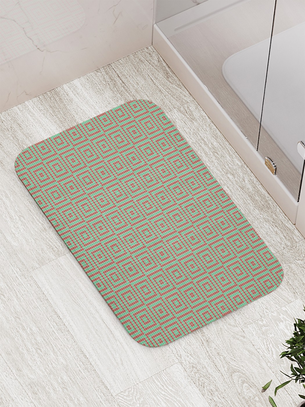 

Коврик противоскользящий для ванной, сауны, бассейна, 77х52 см bath_58219 JoyArty
