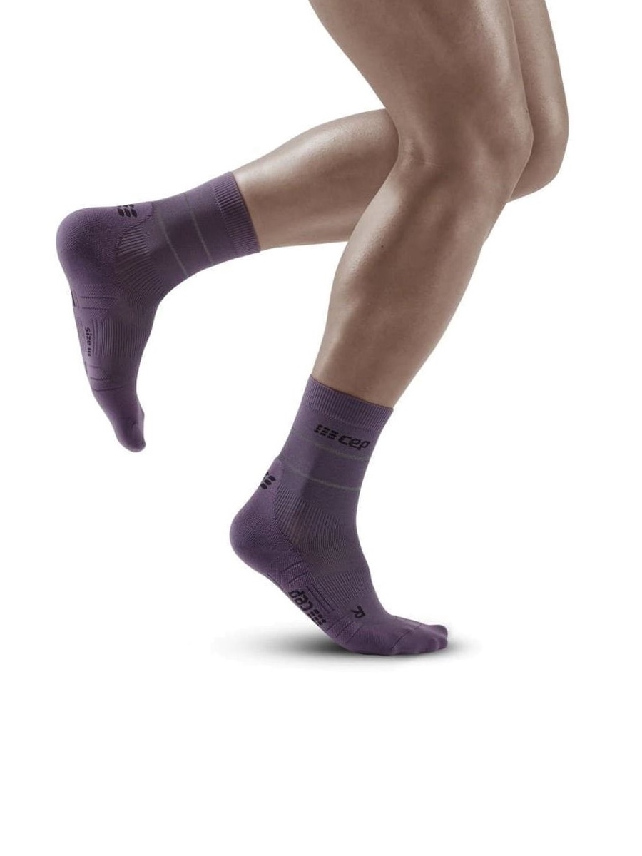 

Носки мужские CEP Reflective Socks фиолетовые 39-41, Фиолетовый, Reflective Socks