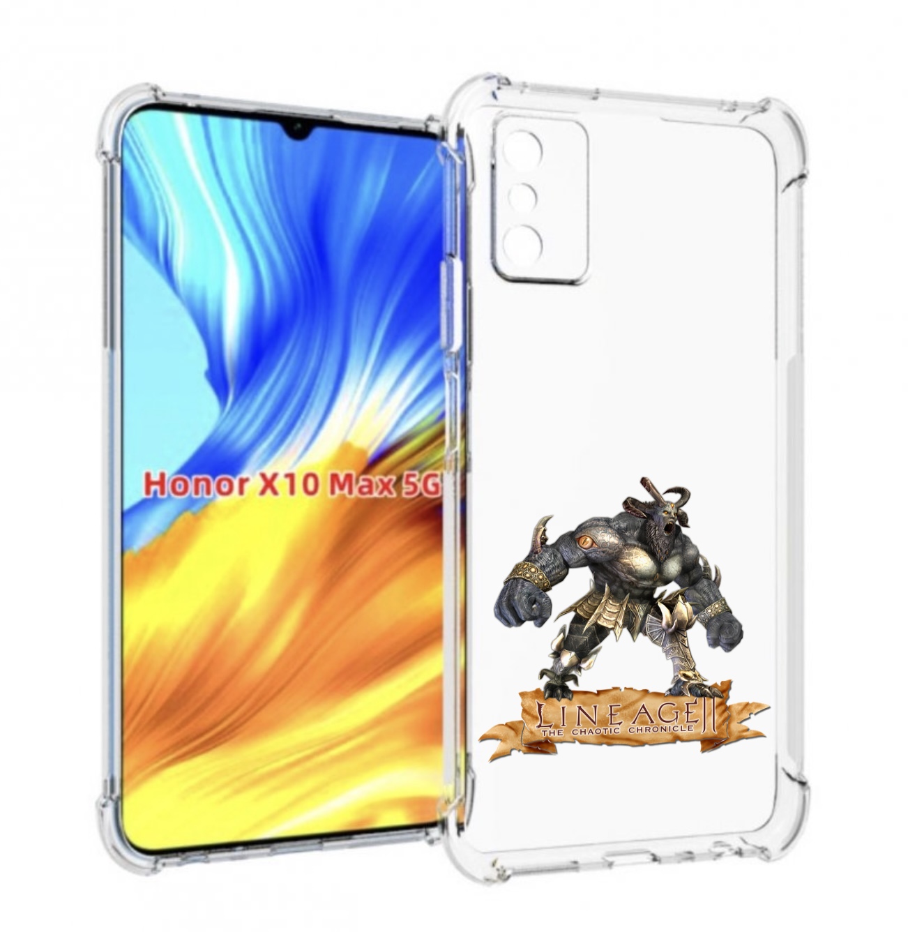 

Чехол MyPads Байлор для Honor X10 Max, Прозрачный, Tocco