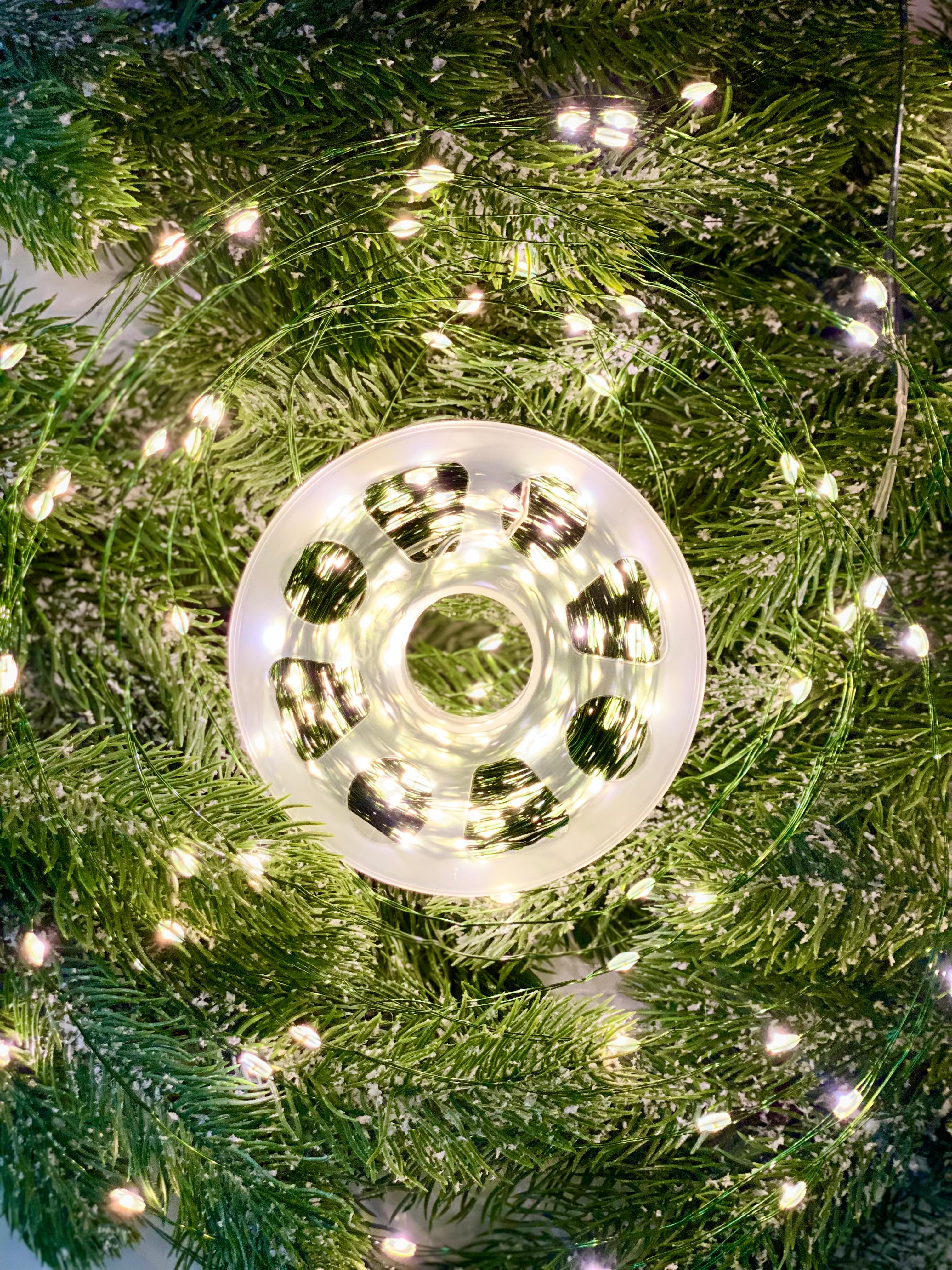 

Световая гирлянда новогодняя Led Land DS 8-1-warm 50 м белый теплый