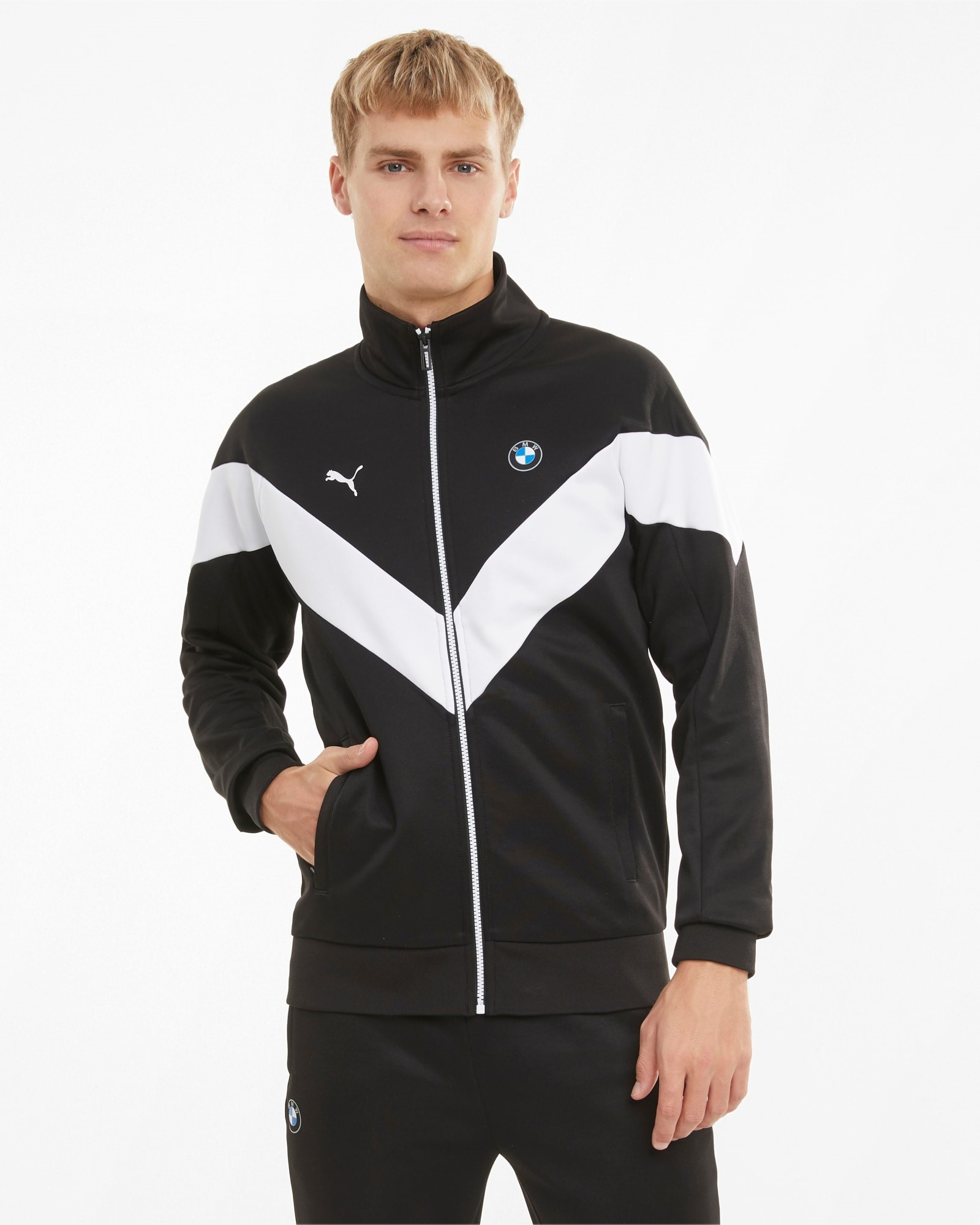 

Олимпийка мужская PUMA Bmw Mms Mcs City Runner черная S, Bmw Mms Mcs City Runner