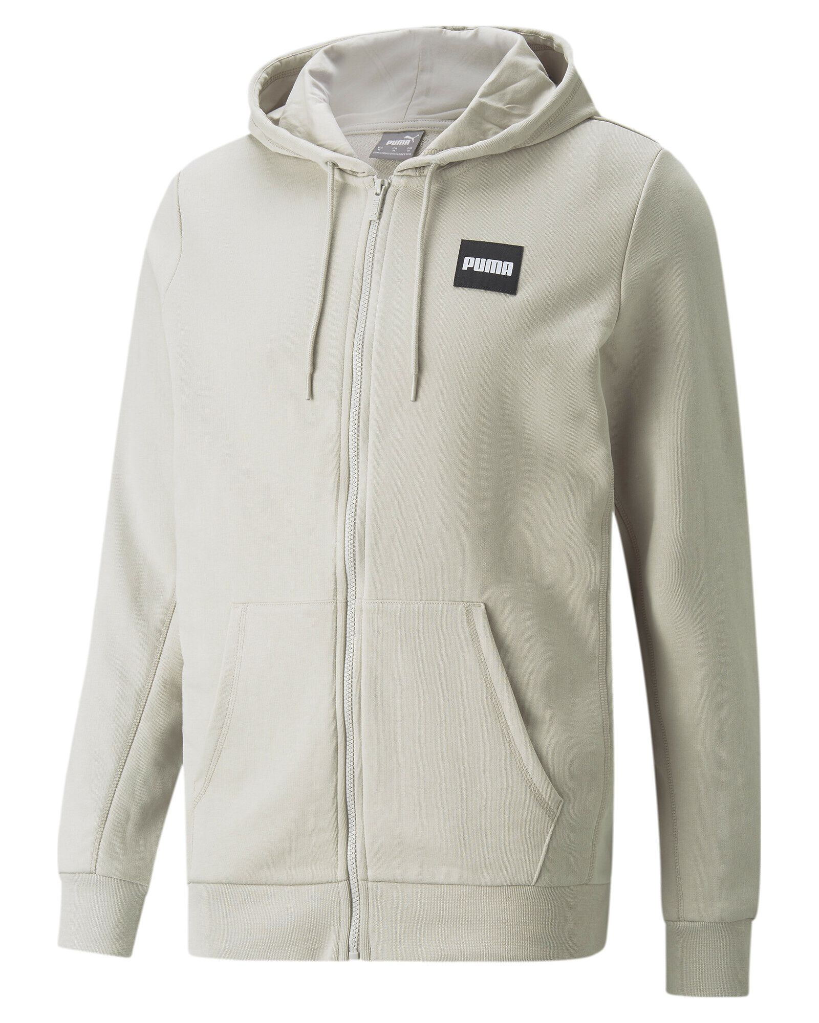 

Толстовка мужская PUMA Full Zip Hoodie серая XS, Серый, Full Zip Hoodie