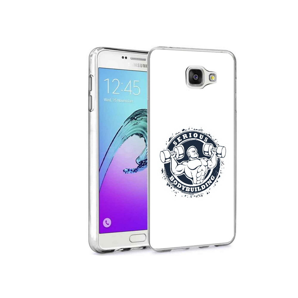 

Чехол MyPads Tocco для Samsung Galaxy A9 Pro бодибилдинг воля к победе (PT52968.556.231), Прозрачный, Tocco