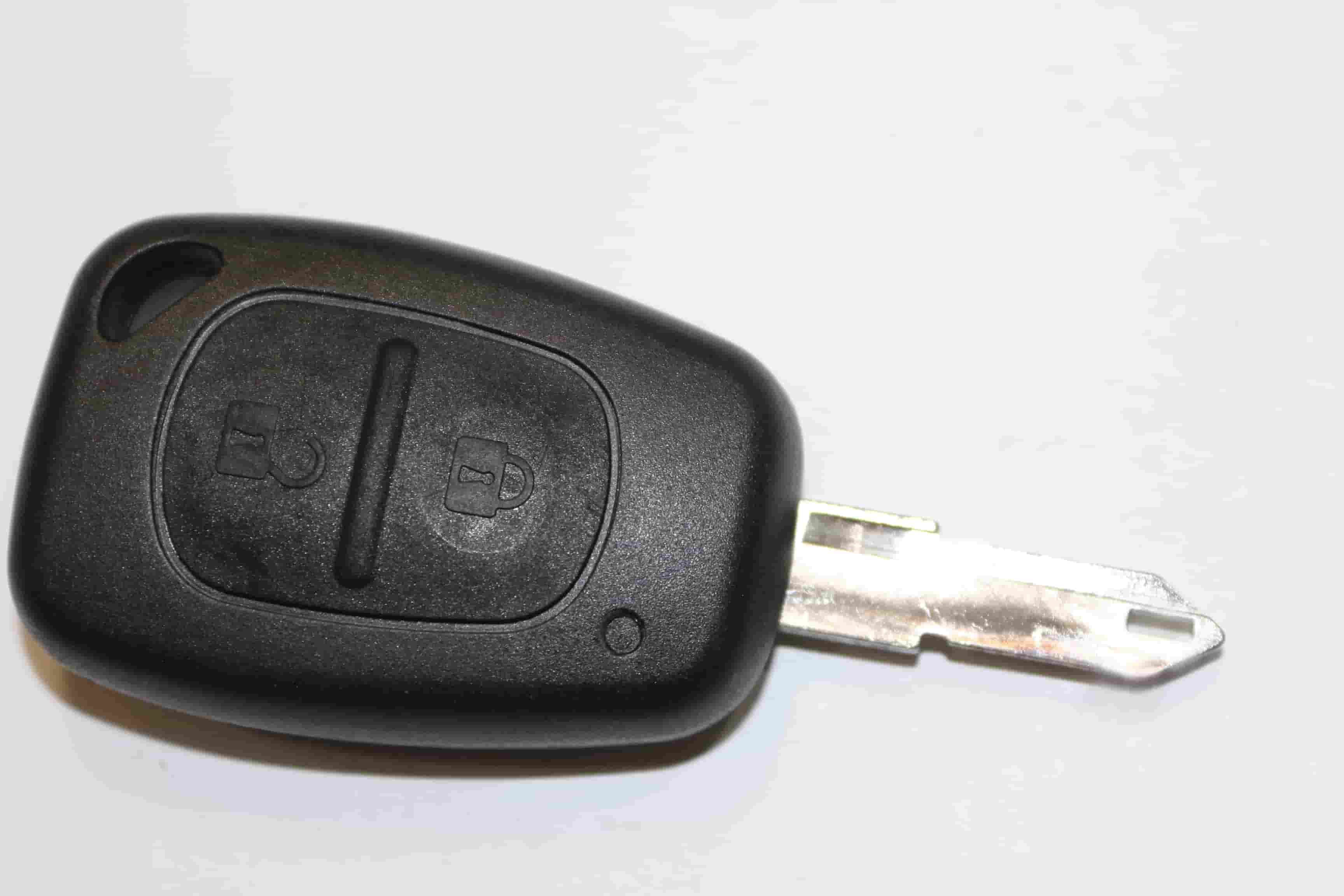 Ключ зажигания Autokey, заготовка для Renault, дист. в сборе (2 кнопки)