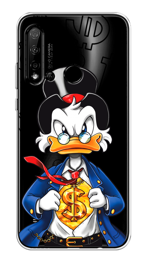 

Чехол на Huawei P20 Lite 2019/Nova 5i "Scrooge Goldman", Черный;белый;синий, 69850-1