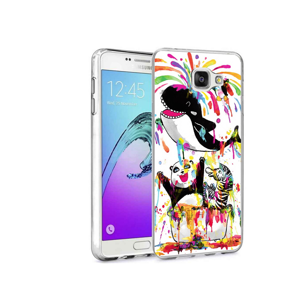 

Чехол MyPads Tocco для Samsung Galaxy A9 Pro Хиппи кит (PT52968.556.191), Прозрачный, Tocco