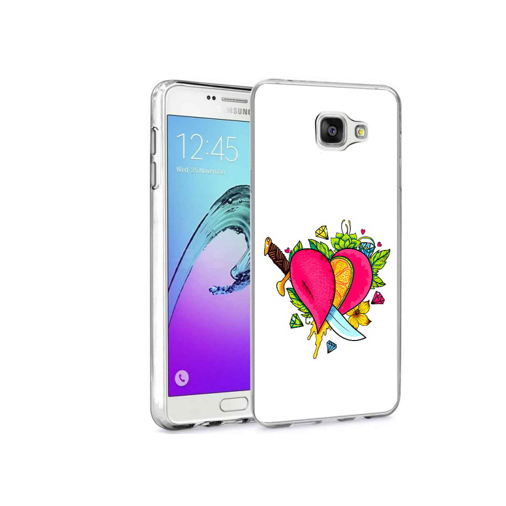 

Чехол MyPads Tocco для Samsung Galaxy A9 Pro Фруктовое сердце (PT52968.556.188), Прозрачный, Tocco